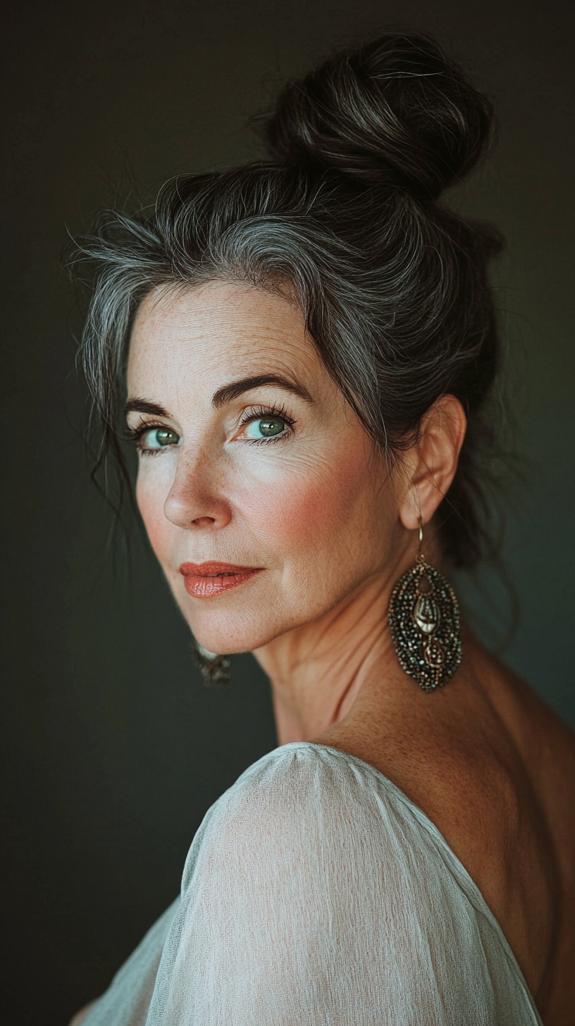 Free Elegant Woman Posing Image - Elegant, Woman, Mature | Download at ...