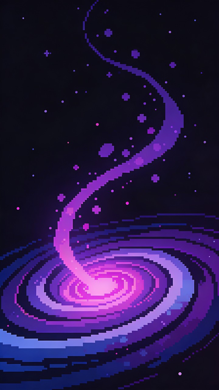 Free Purple Cosmic Vortex Image - Purple, Vortex, Spiral | Download at ...