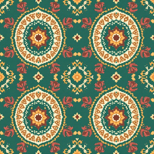 Free Pixel Paisley Design Image - Paisley, Pattern, Pixel | Download at ...