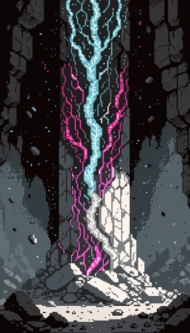 Free Glowing Pixel Column Image - Pixel, Retro, Gaming | Download at ...