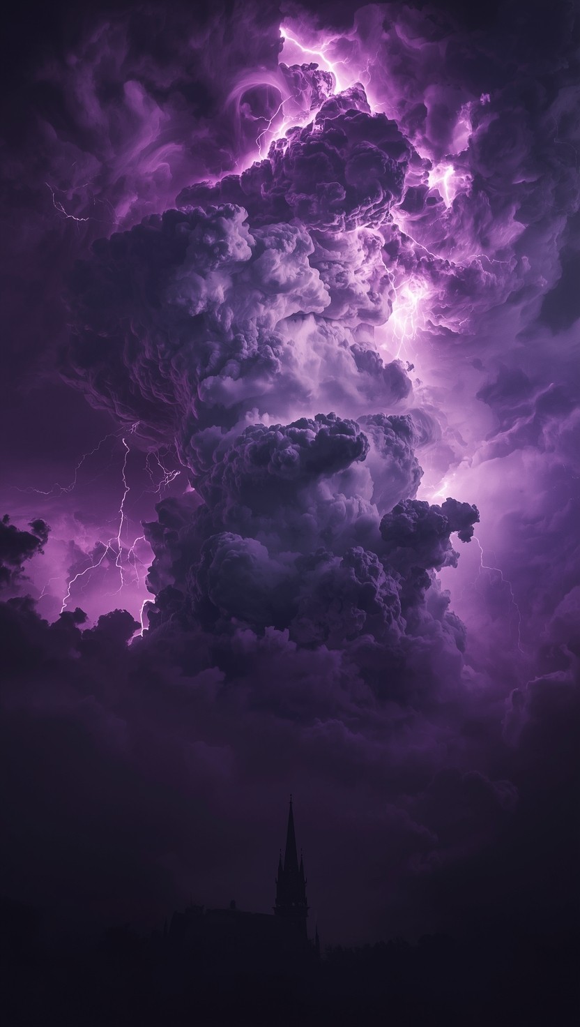 Free Purple Storm Rising Image - Storm, Gothic, Purple | Download at ...