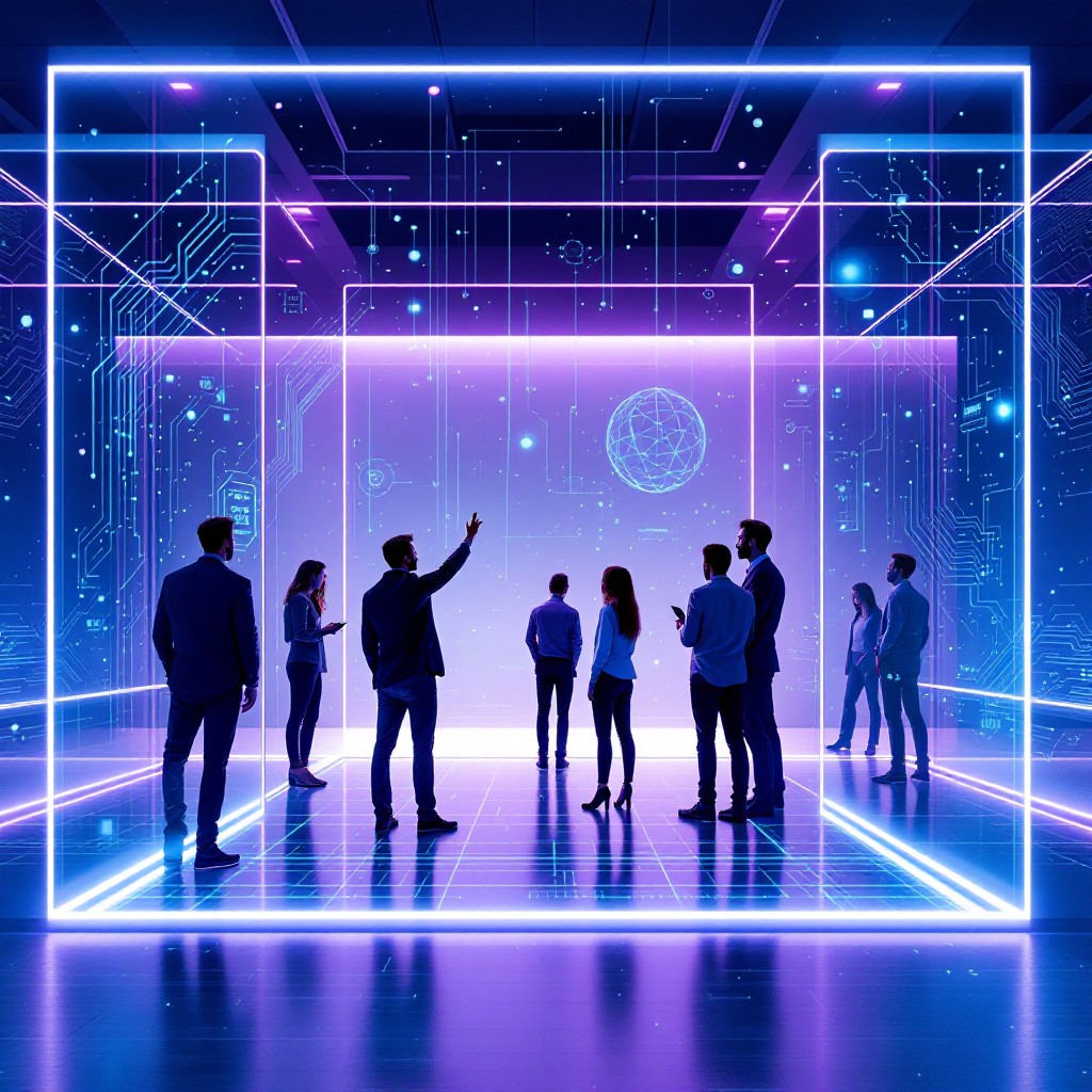 Free Future Tech Experience Image - Futuristic, Technology, Holographic ...