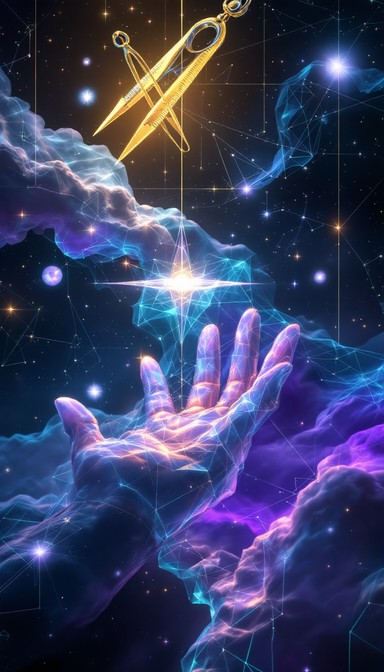 Free Cosmic Design Tools Image - Compass, Ruler, Blueprint | Download ...