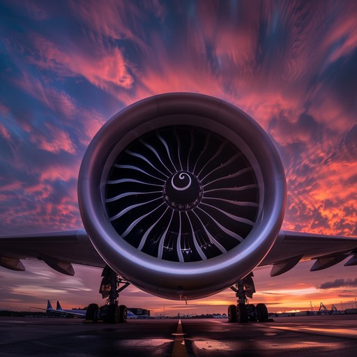 Free Sunset Jet Engine Image - Sunset, Airplane, Engine | Download at ...