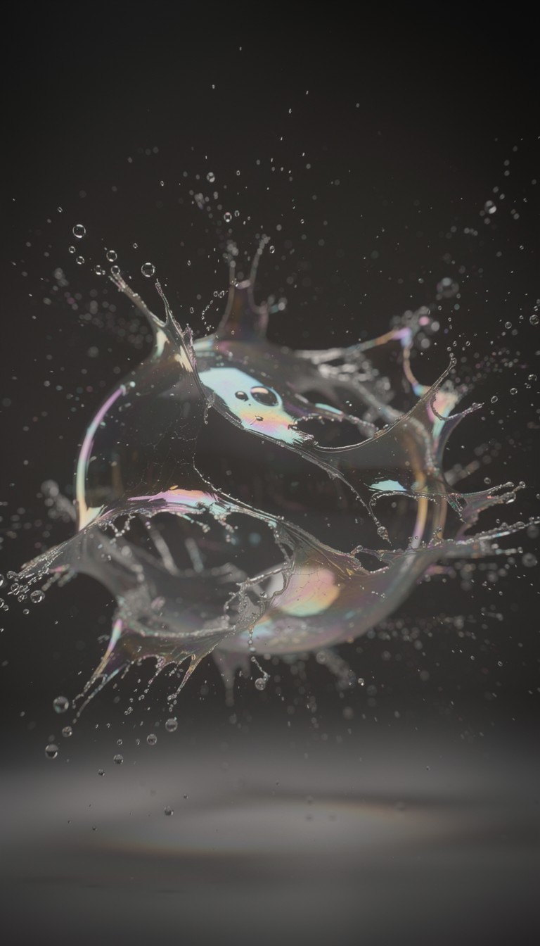 Free Bubble Explosion Moment Image - Bubble, Explosion, Bursting ...