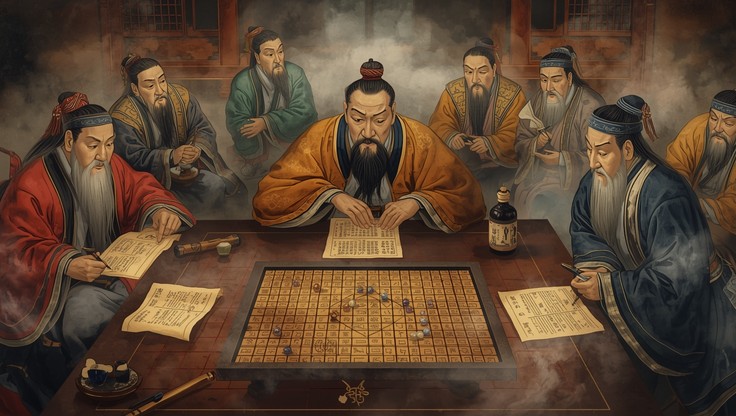 Free Ancient Go Masters Image - Go, Weiqi, Chinese | Download at StockCake