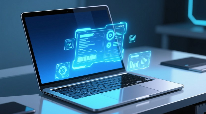 Free Future Tech Ecosystem Image - Technology, Futuristic, Holographic ...
