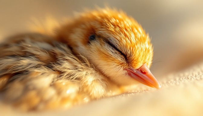 Free Sleeping Golden Nestling Photo - Nestling, Bird, Chick | Download ...