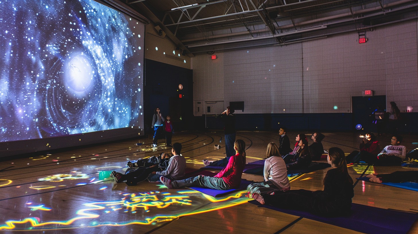 Free Cosmic Projection Show Image - Galaxy, Audience, Relaxation ...