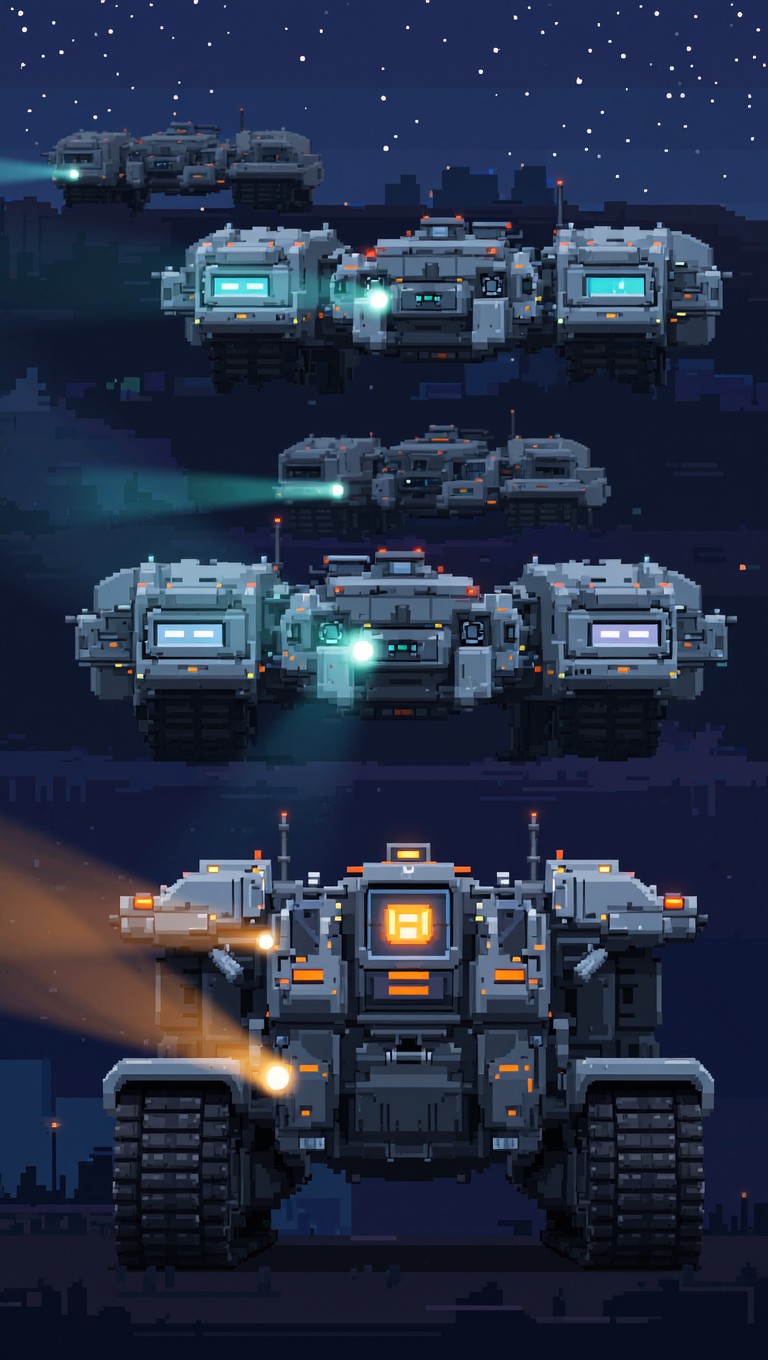 Free Futuristic Energy Tanks Image - Tanks, Pixel, Futuristic ...
