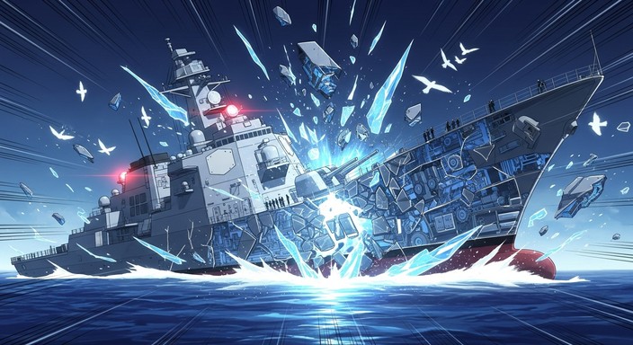 Free Shattered Warship Explosion Image - Warship, Destruction ...