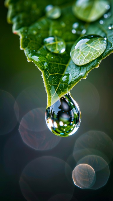 Free Nature's Water Jewel Image - Raindrop, Water, Leaf | Download at ...