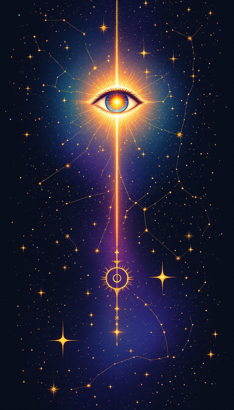 Free Celestial Eye Gazes Image - Prophecy, Constellation, Cosmic ...