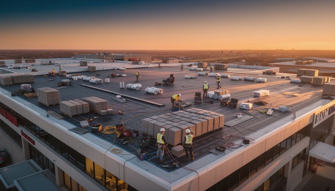 Free Rooftop Construction Sunset Image - Roofing, Construction, Sunset ...