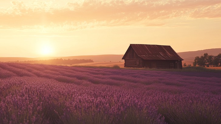 Free Sunset Lavender Fields Image - Sunset, Lavender, Field | Download ...