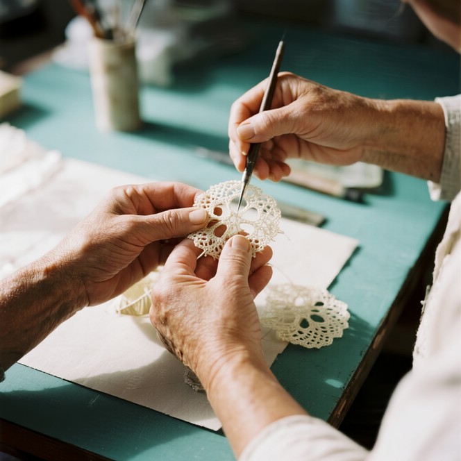 Free Handcrafted lace tradition Photo - Lace, Handcraft, Tradition ...
