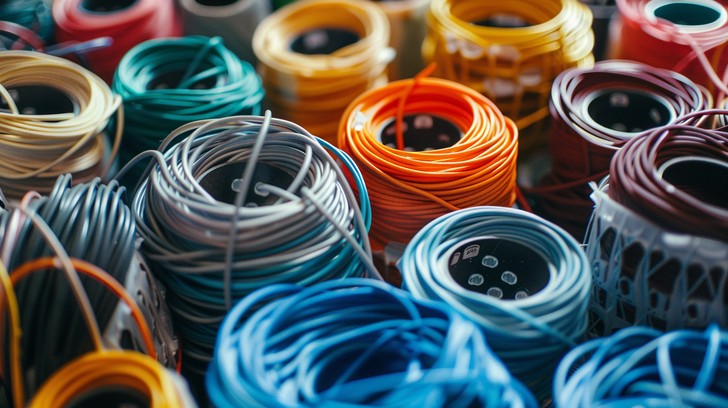 Download Colorful Wire Coils Image - Wires, Colors, Coils | StockCake