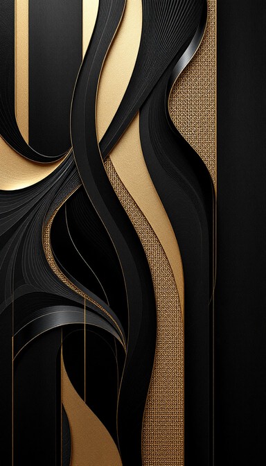 Luxurious curves and geometric patterns blend with piano-inspired ...