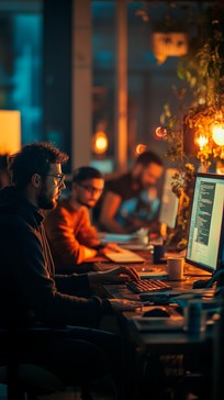 Free Nighttime Coding Session Image - Software, Developer, Coding ...