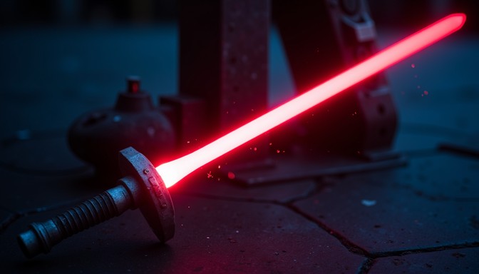 Free Crimson Blade Glows Image - Lightsaber, Red, Glow | Download at ...