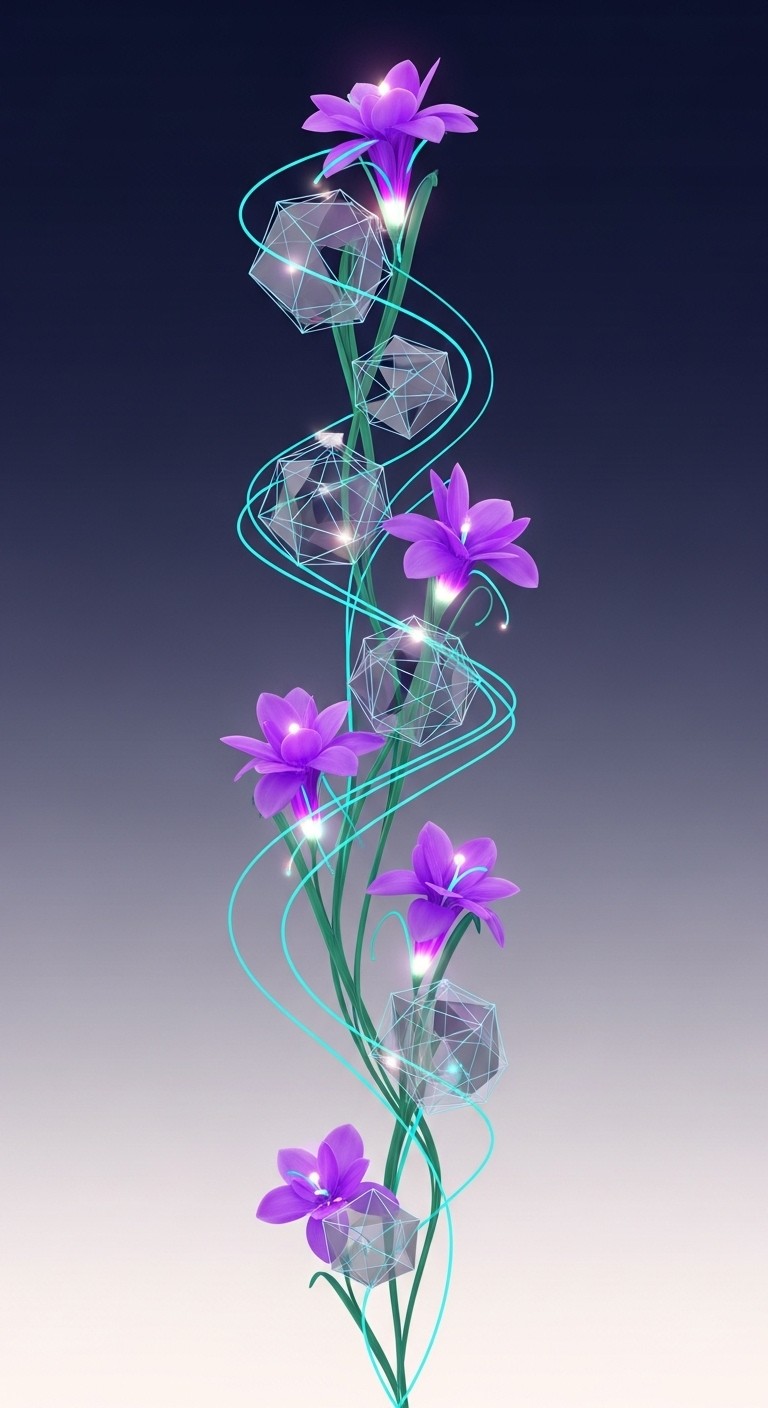 Free Digital Bloom Network Photo - 3d, Illustration, Digital | Download ...