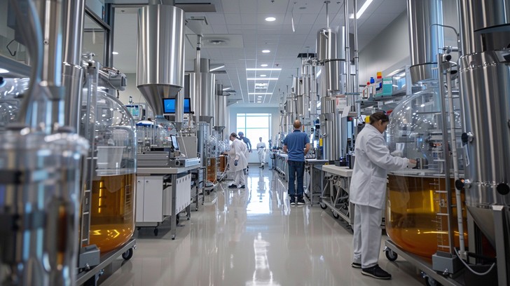 Free Modern Laboratory Interior Image - Laboratory, Biotechnology ...