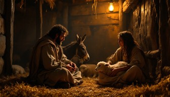 A Rudimentary Stable Free Humble Stable Beginning Image - Stable, Nativity, Family ...