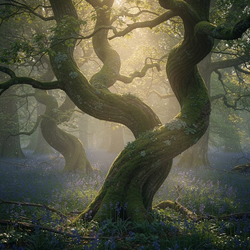 Free Enchanted Forest Path Image - Forest, Bluebells, Trees | Download ...