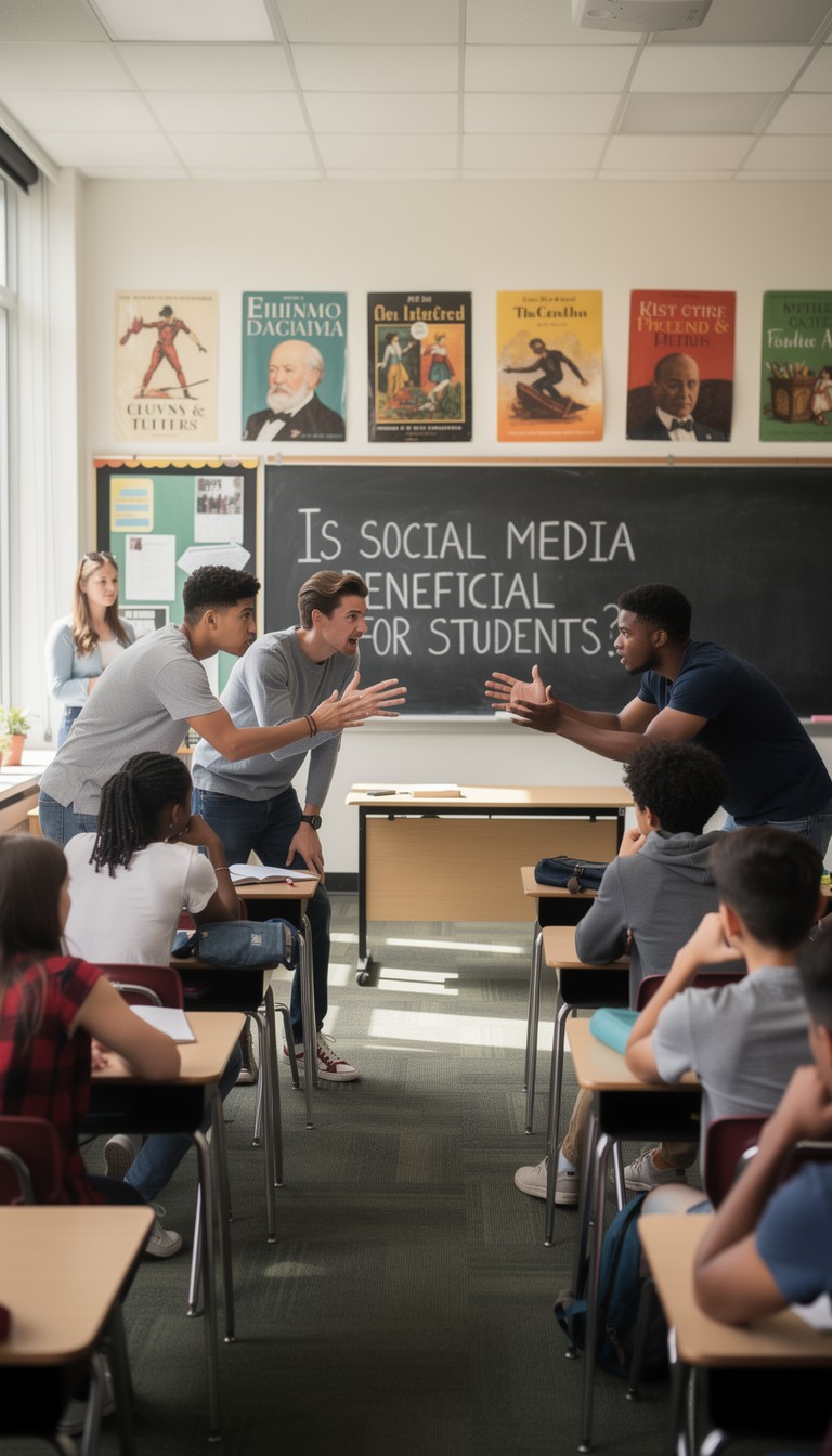 Free Students Debate Passionately Image - Students, Debate, Classroom ...