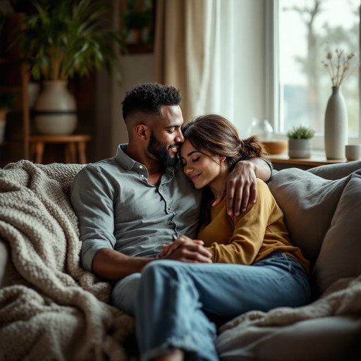 Free Cozy Couple Connection Image - Couple, Intimacy, Embrace ...