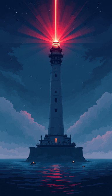 Free Lighthouse Rescue Signal Image - Lighthouse, Beacon, Emergency ...