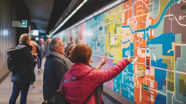 Free Navigating Subway Map Image - Subway, Map, Commuters | Download at ...