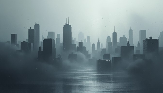 Free Urban Smog Cover Image - City, Smog, Aerial | Download at StockCake