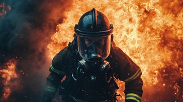 Free Firefighter in action Image - Firefighter, Emergency, Hero ...