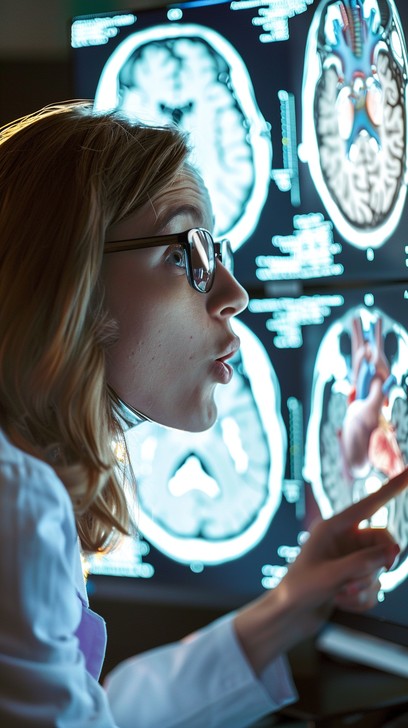 Download Analyzing Brain Scans Image - Healthcare, Doctor, Mri | StockCake
