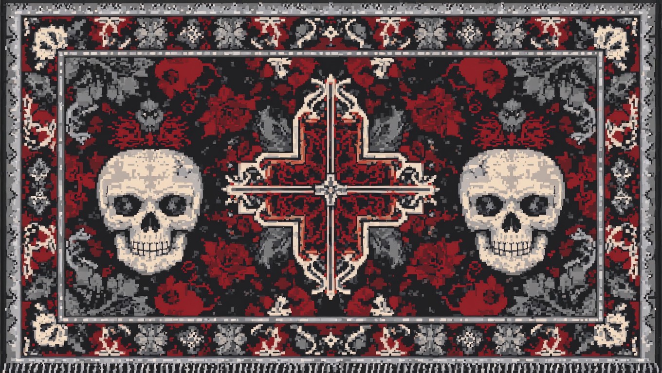 Goth Rug Background Free Gothic Rug Design Image - Gothic, Rug, Carpet | Download at StockCake