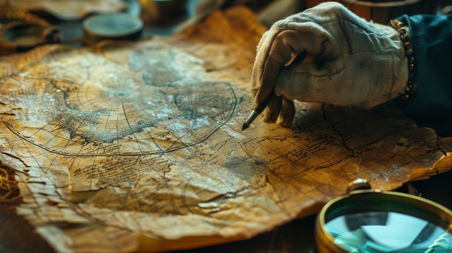 Exploring Using A Map Free Exploring Ancient Map Image - Map, Exploration, History | Download ...