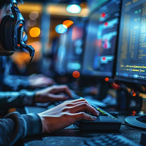 Intense Gaming On Computer Free Intense Gaming Session Image - Gaming, Gamer, Technology ...