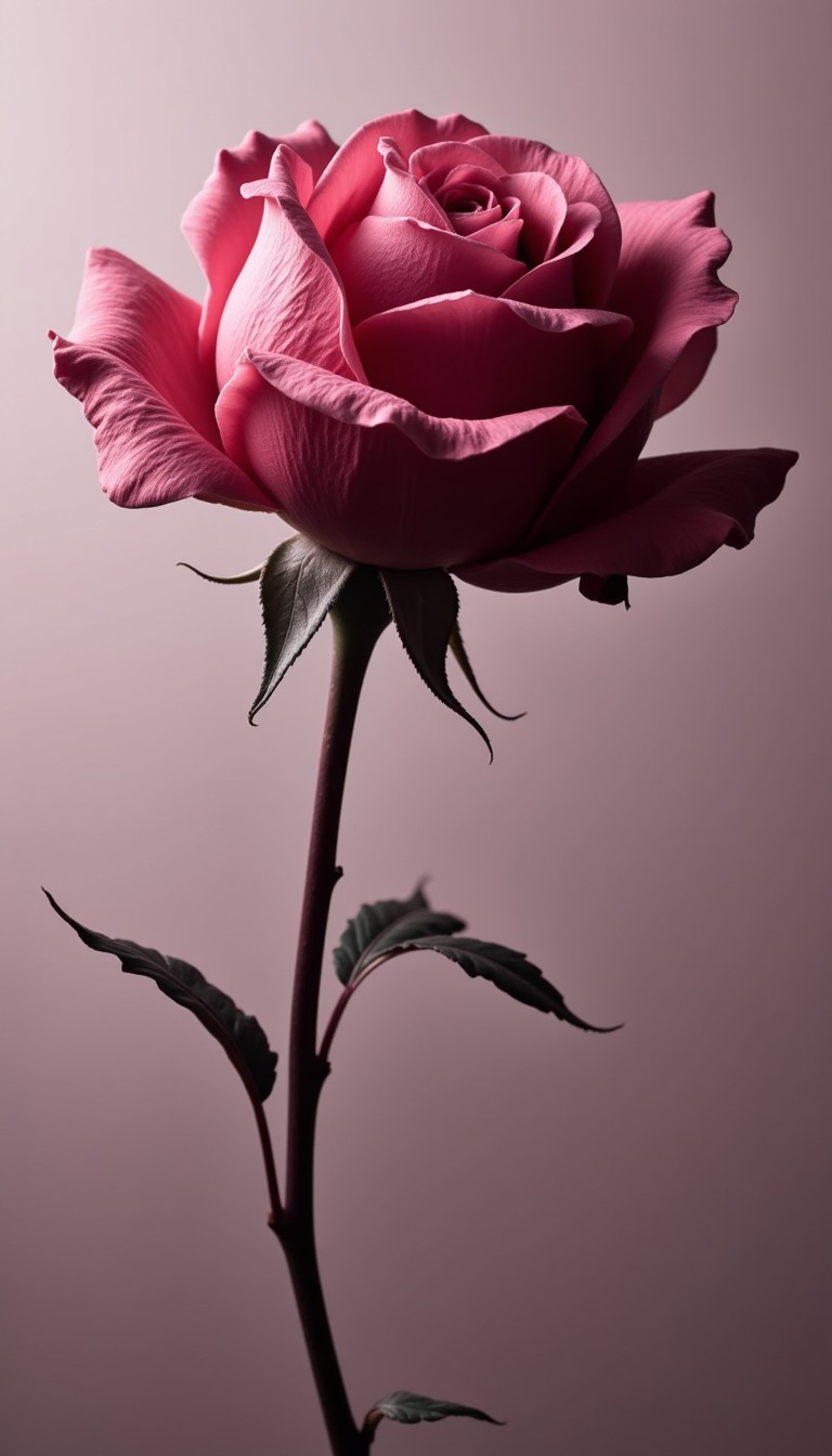 Free Solitary Magenta Rose Image - Rose, Magenta, Flower | Download at ...