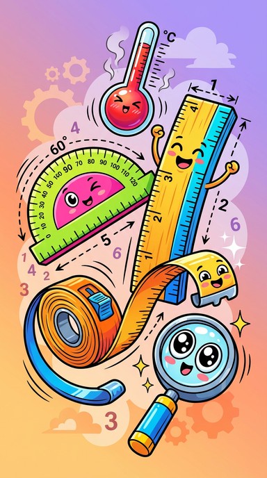 Free Measuring Friends Unite Image - Illustration, Educational ...