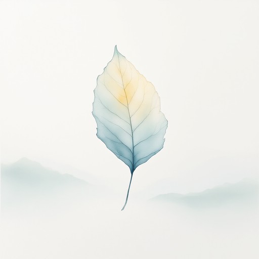 Free Solitary Leaf Floating Image - Watercolor, Leaf, Translucent ...
