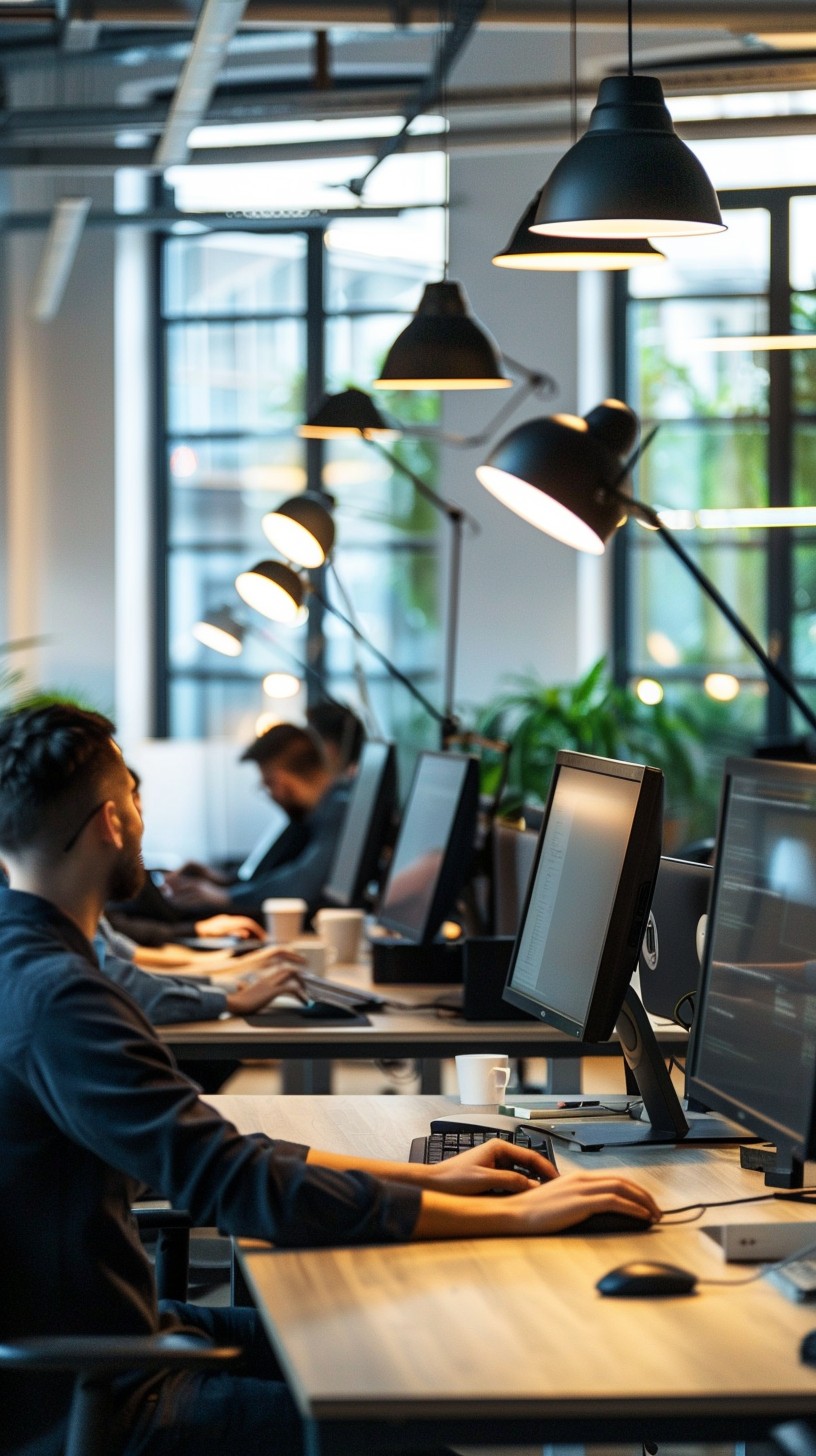 Free Office Work Environment Image - Office, Work, Computers | Download ...