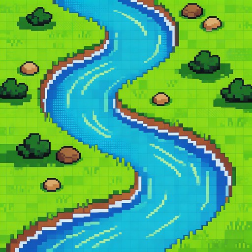 Free Pixel Landscape Flow Image - Pixelart, Tileset, Grass | Download ...