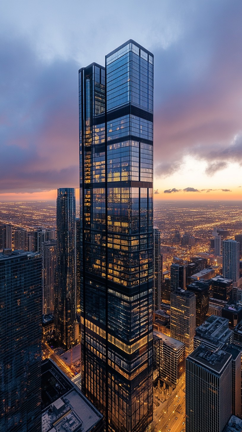 Free Sunset city skyscraper Image - City, Sunset, Skyscraper | Download ...