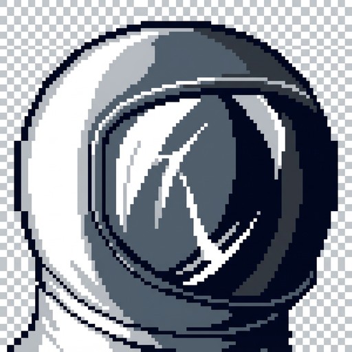 Free Pixel Space Explorer Image - Helmet, Astronaut, Chrome | Download ...