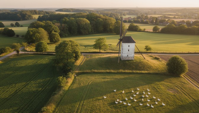 Windmill Countryside Free Windmill Countryside Serenity Image - Windmill, Countryside ...