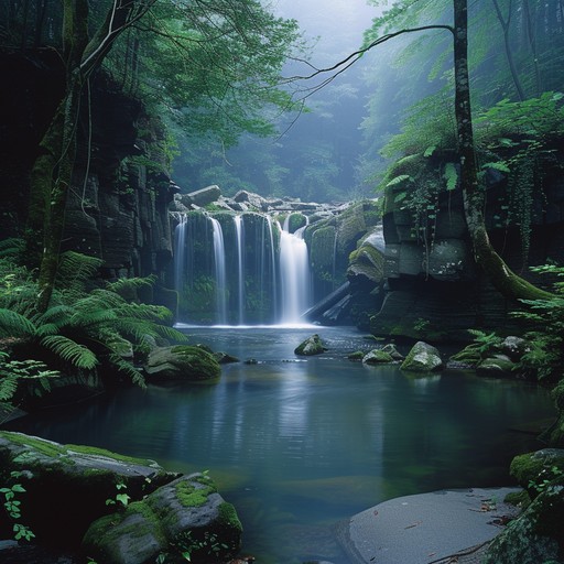 Free Serene Waterfall Escape Image - Waterfall, Forest, Nature ...