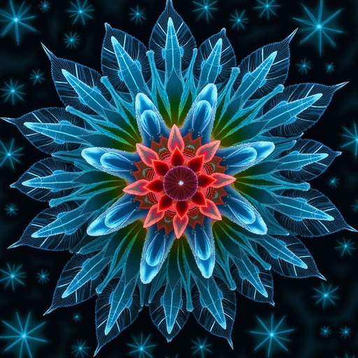 Free Fractal Cellular Bloom Image - Fractal, Crystal, Cellular ...