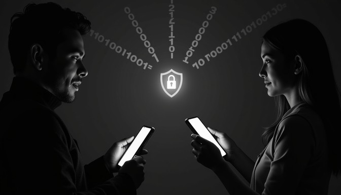 Protected Communication Free Secure Digital Connection Image - Security, Encryption, Digital ...