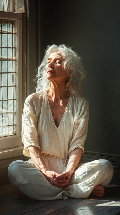 Free Elegant Indoor Pose Image - Elegance, Serenity, Woman | Download ...
